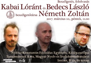 Kabai Lóránt és Bedecs László Nyitrán