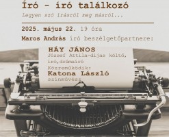 Író-író találkozó