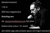 Kéziratot keresünk