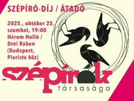 Szépíró-díjak, 2025